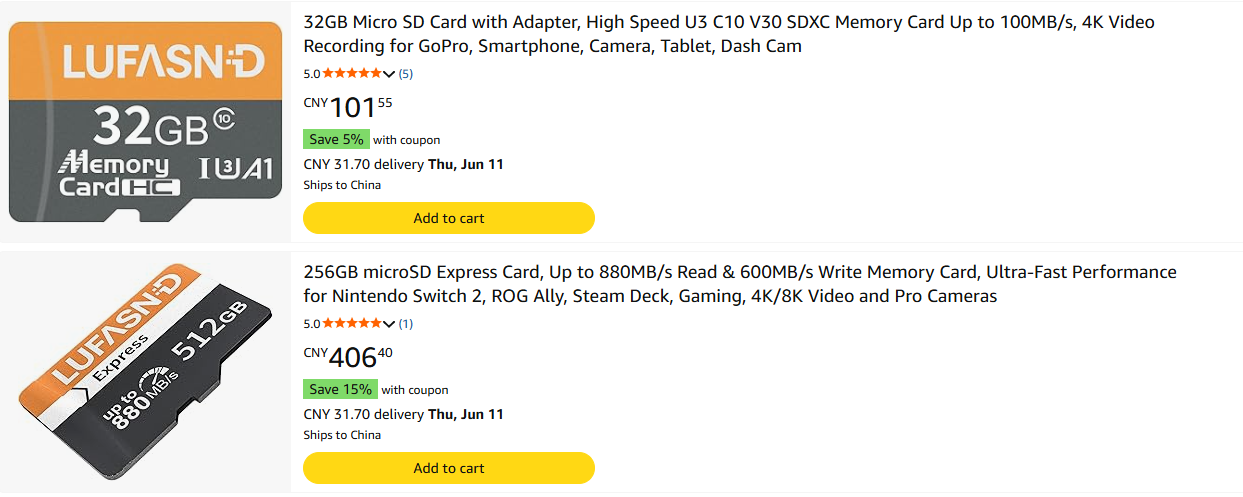 Micro SD Card